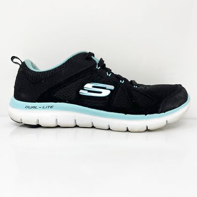 

Skechers Womens Flex Appeal 2.0 12761 Черные кроссовки для бега Размер 6.5, Черный, Flex Appeal 2.0