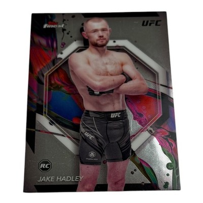 2024 Topps Finest UFC Jake Hadley Rookie Card RC #91 Common Bantamweight