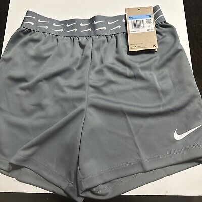 NWT Nike Kids FB1092-065 Shorts M Gray