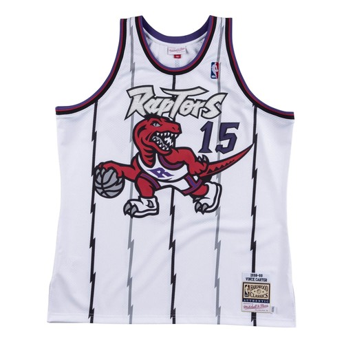 

MITCHELL - NESS АУТЕНТИЧНАЯ ДОМАШНЯЯ ДЖЕРСИ НБА TORONTO RAPTORS 98 ВИНС КАРТЕР, Белый