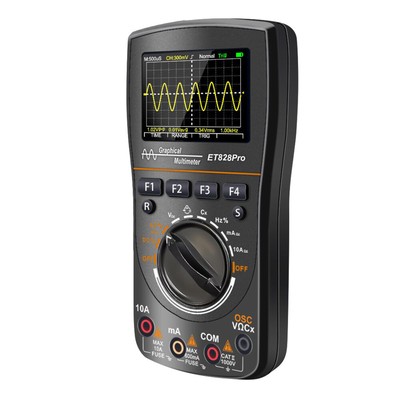 KKmoon 2 in 1 Intelligent Digital Oscilloscope Multimeter Frequency Meter D7D8
