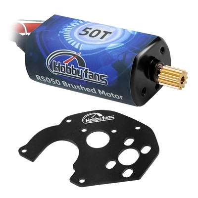 RC Motor 050 50T Brushed with Metal Mount for AXIAL SCX24 1/24 Crawler
