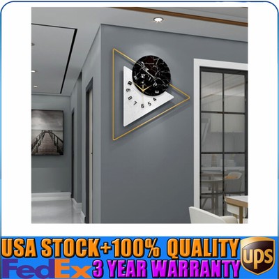 22.5'' Modern Wall Clock Large Unique Hanging Art Crafts Living Room Decoration