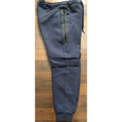 NIKE Tech Fleece Joggers Men's Navy SIZE M