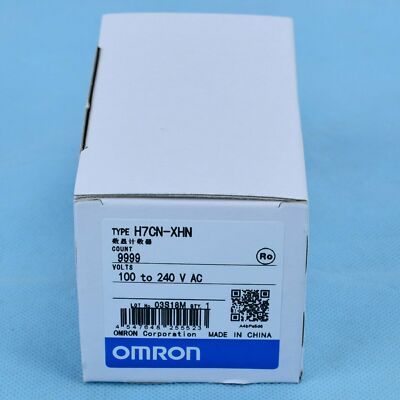 New Omron Counter Count H7CN-XHN H7CNXHN 100-240VAC SPOT STOCK