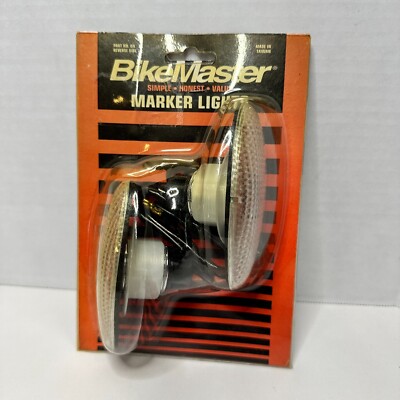 NOS BIKE MASTER MARK LIGHT FLUSH MOUNT OVAL PN 269276