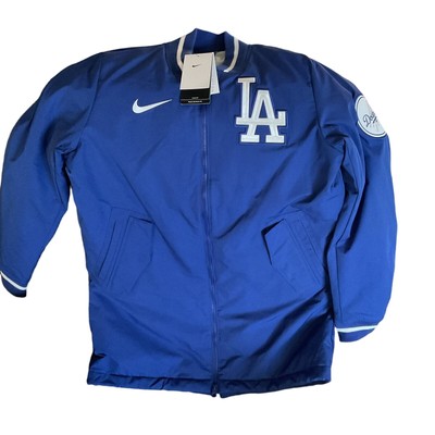 Authentic Los Angeles Dodgers MLB Royal Dugout Performance Jacket Mens XXL 3XL