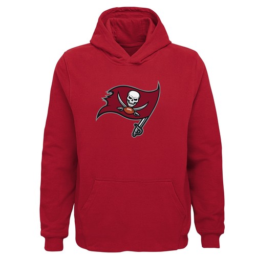 Флисовая толстовка с логотипом Outerstuff Youth Boys Tampa Bay Buccaneers NFL Primary