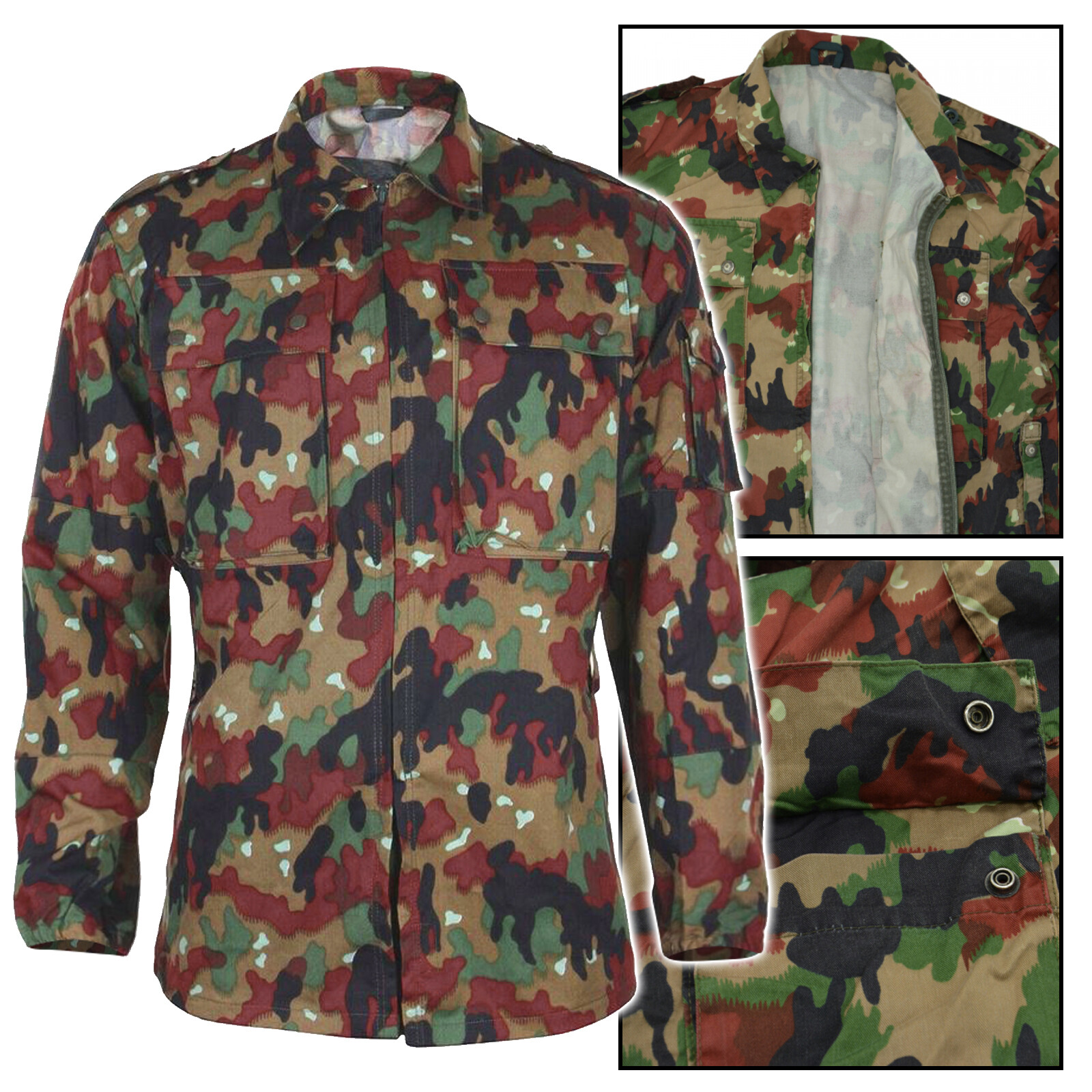 ジャケット・アウター SUGARHILL FLOWER CAMO IPFU BLOUSON Army SUGARHILL