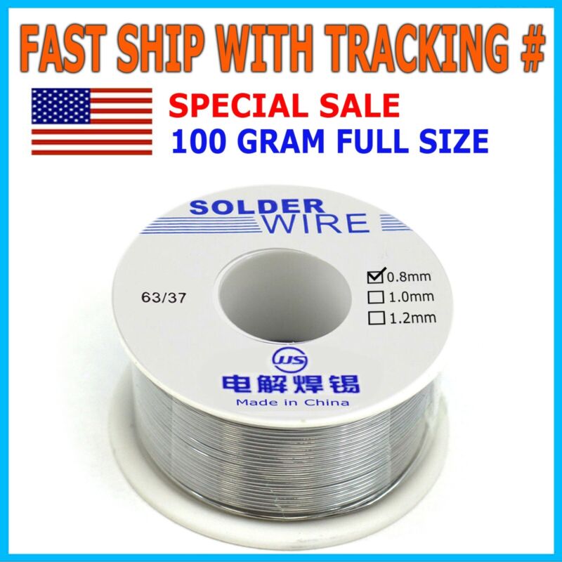 Lead Free Solder Wire Sn99.3 Cu0.7 63/37 with Rosin Core for Electronic 0.8mm