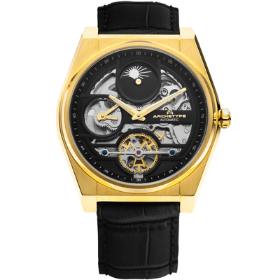Pre-owned Archetype Rogue Automatic Gold Black
