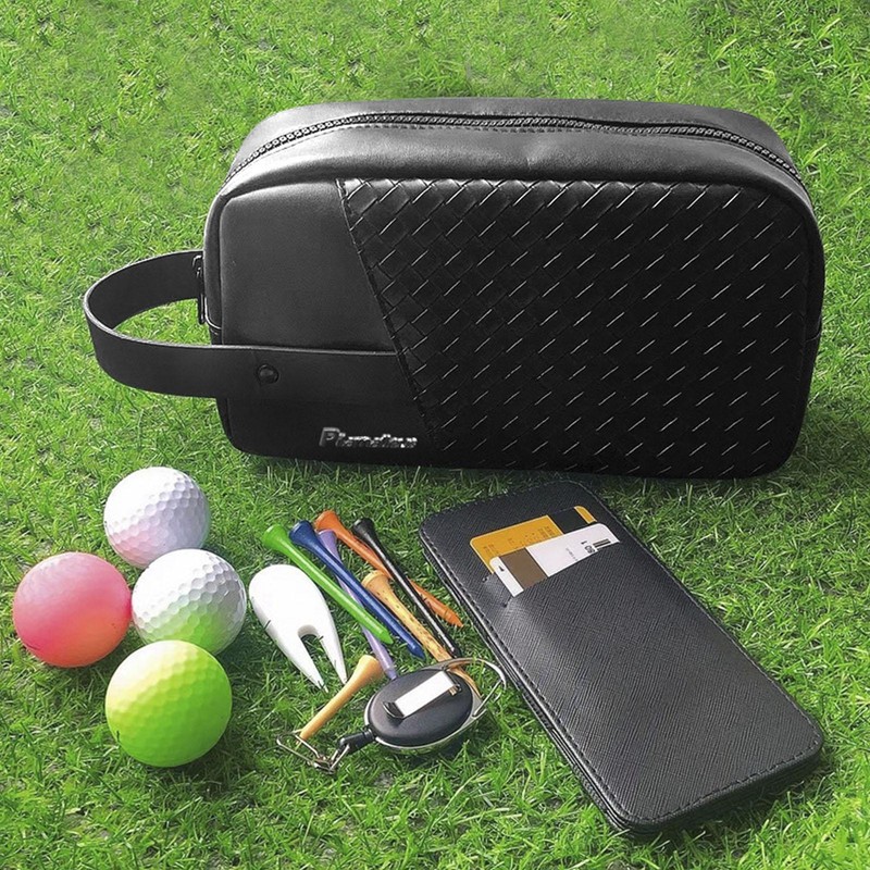 Golf Mini Pouch Organizer Bag Tees Ball Marker Glove Cellpho