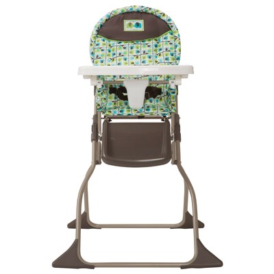 Cosco Simple Fold High Chair, Elephant Squares Folding Adjustable Tray NEW