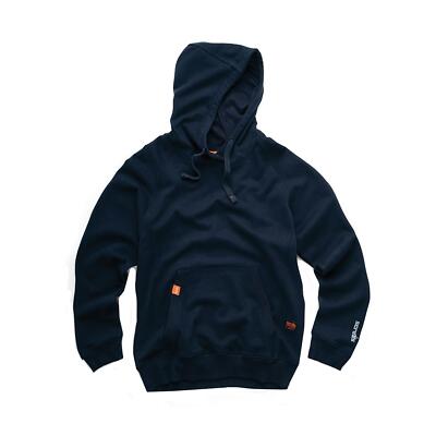 Scruffs Eco Worker Hoodie - Navy Worker Hoodie Breathable XL