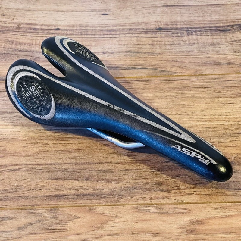 2003 Selle San Marco ASPide Titanium Rail Saddle Black Leather | eBay