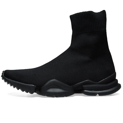 Reebok Sock Run R All Black Unisex Lifestyle Sneaker Sport Shoes