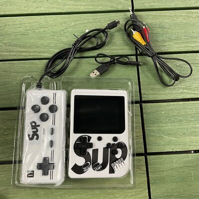 SUP  Plus Game Box 400 in 1 Plus Handheld Portable Arcade White