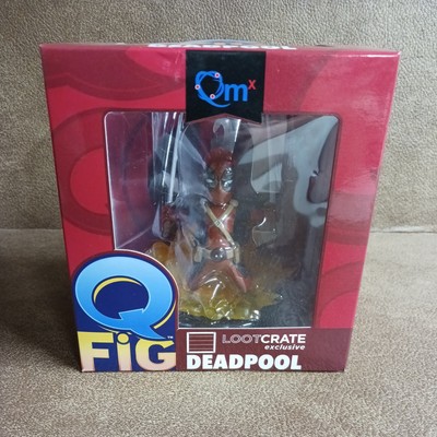 Deadpool Q Fig Figure Qm Quantum Mechanix Marvel 2015 Figurine Collectible