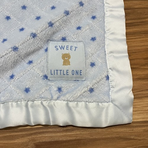 5 Off on Child Of Mine Sweet Little One Baby Blanket Blue Star Teddy