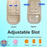 Pill Cutter for Cutting Multiple Pills, 1/2 1/4 Pill Splitter for Large, Small and Tiny Pills, with Improved Sharp Blade, Storage Organizer, Accurate Centering Alignment Device