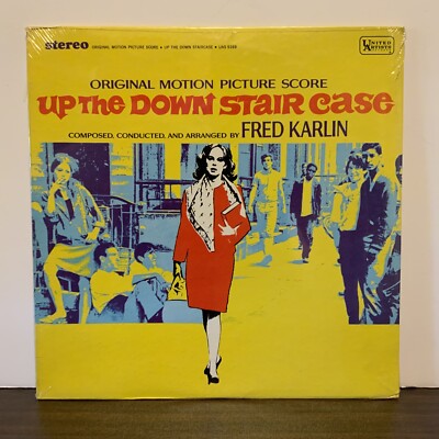 Up The Down Stair Case, Fred Karlin, OST Soundtrack, Vintage Vinyl LP SEALED!