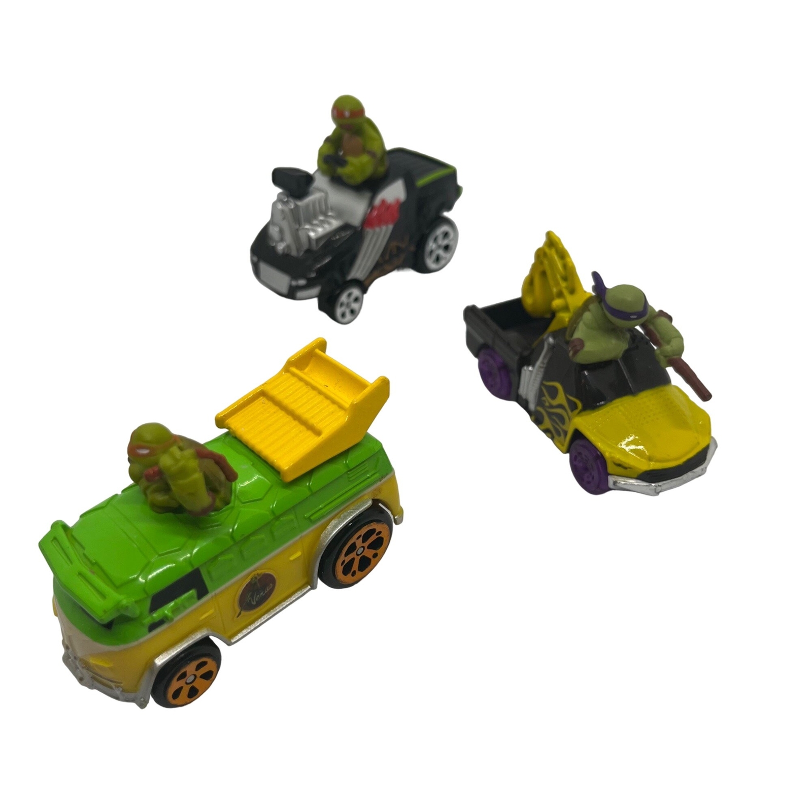 Teenage Mutant Ninja Turtles Set of 3 Die-Cast Vehicles TMNT