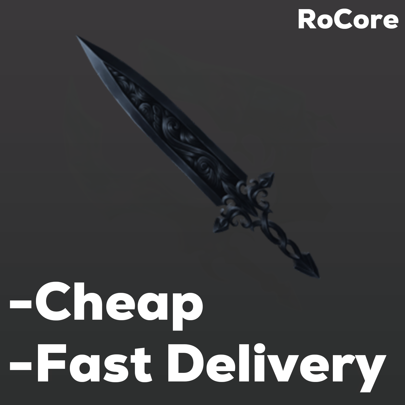 Murder Mystery 2 (MM2) Darksword Godly Knife