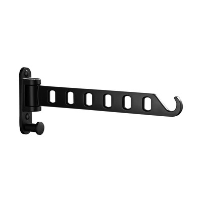 Laundry Drying Rack Wall Mounted Clothes Drying Rack Clothes Hanger Black