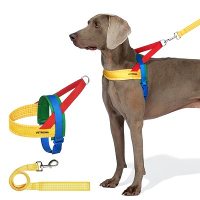 VETRESKA MoMA Dog Harness for Medium Large Dogs, Easy Walk Dog Harness and Le...