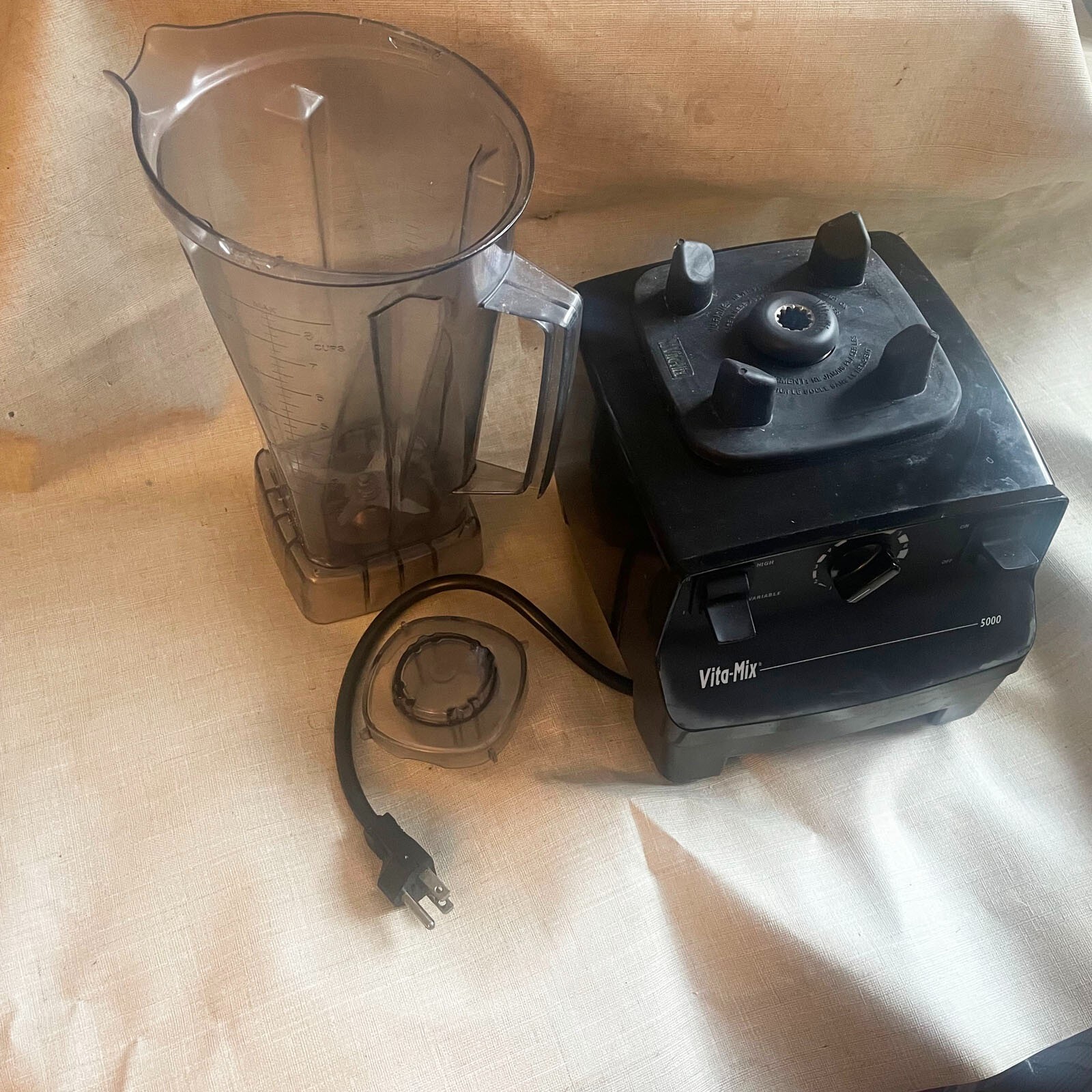 VITAMIX 5000 VM0103 TOTAL NUTRITION CENTER BLACK BLENDER