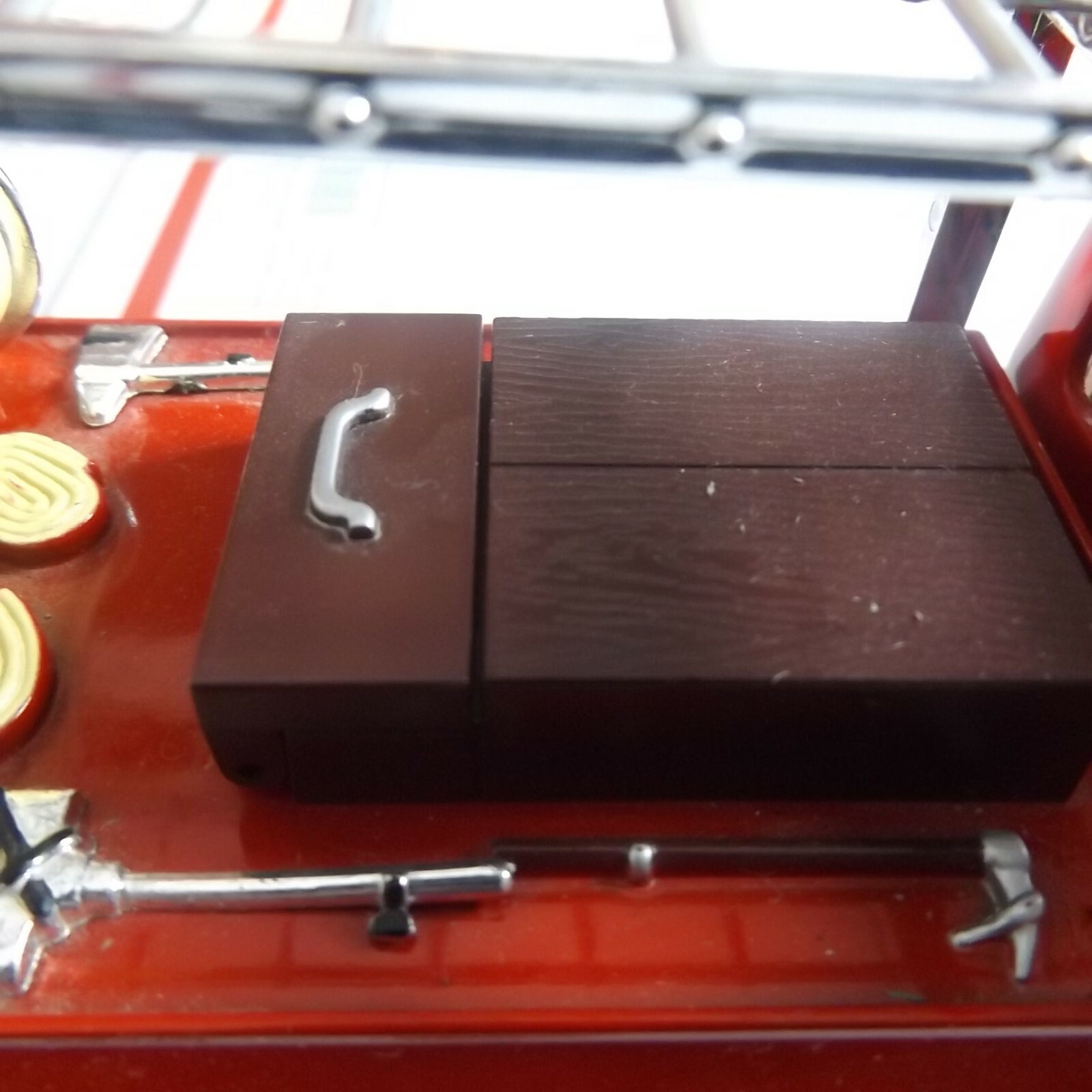 Golden Wheels New York Fire Department Truck Bank in excellent condition