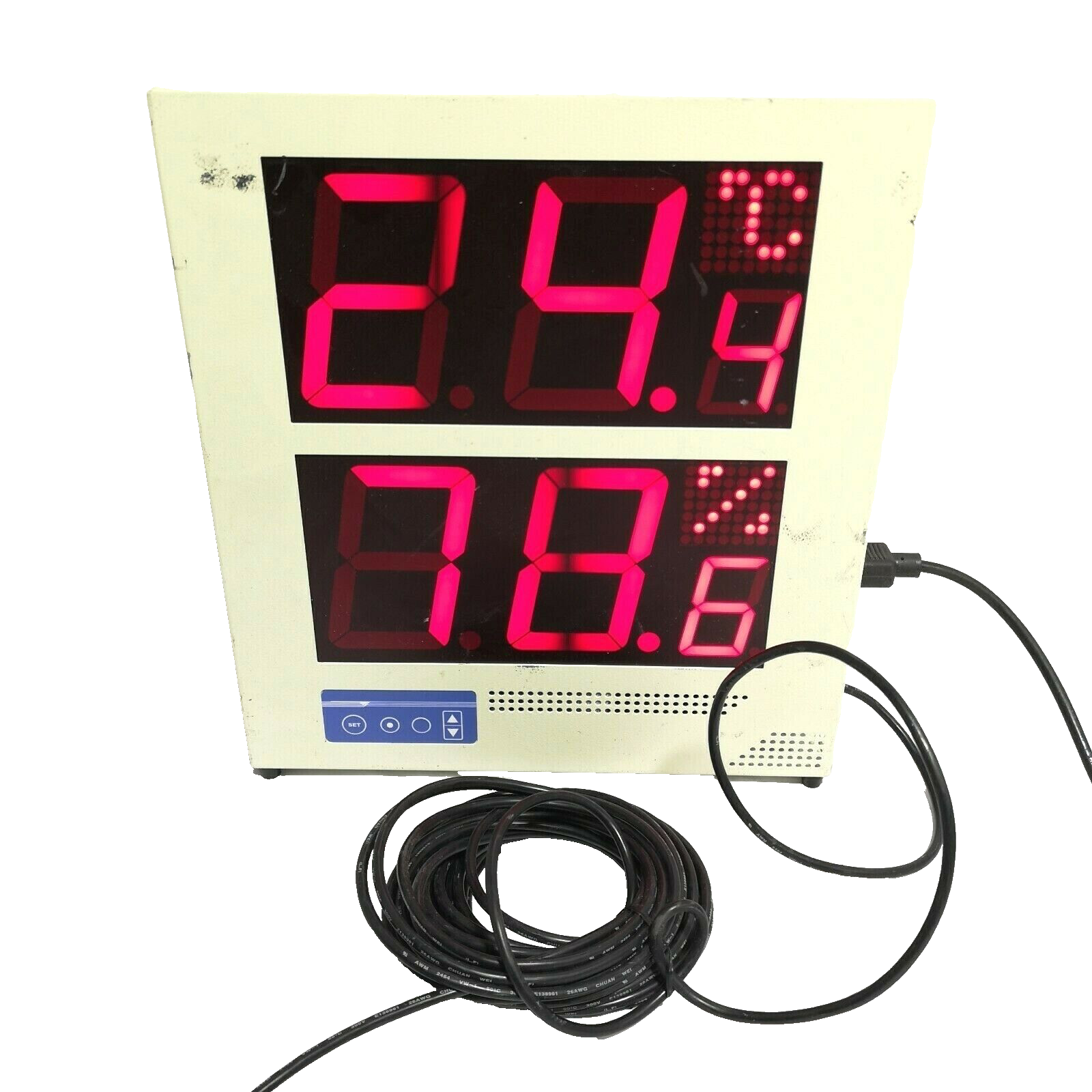 DR.Sensor HT-5A Alarm Hygrometer 110V USED GOOD WORKING.