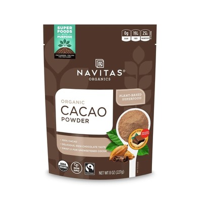 Navitas Cacao Powder Органический порошок 8 унций