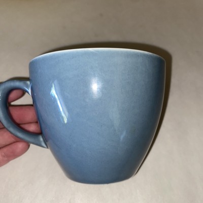 Creature Cups Coffee Cup Blue with White Interior 3D Sea Turtle inside Mug