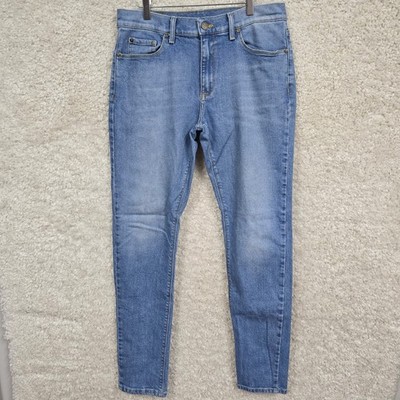 Mott & Bow Skinny Benson Jeans Mens 31x32 Blue Denim Medium Wash