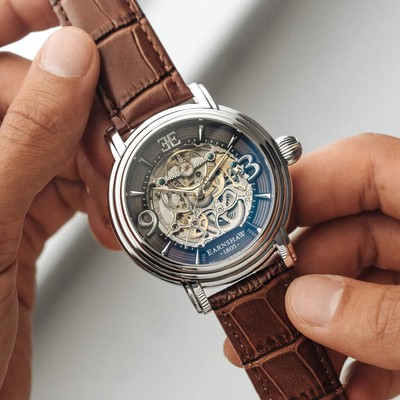 Pre-owned Thomas Earnshaw Longcase Automatic Gray Watch - Brand