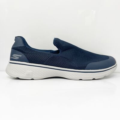 

Мужские кроссовки Skechers Go Walk 4 54152, синие кроссовки, размер 10, Синий, Go Walk 4