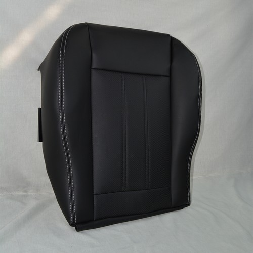 2011-2016 Fits CHRYSLER TOWN & COUNTRY Driver Bottom Leather Seat Cover Black