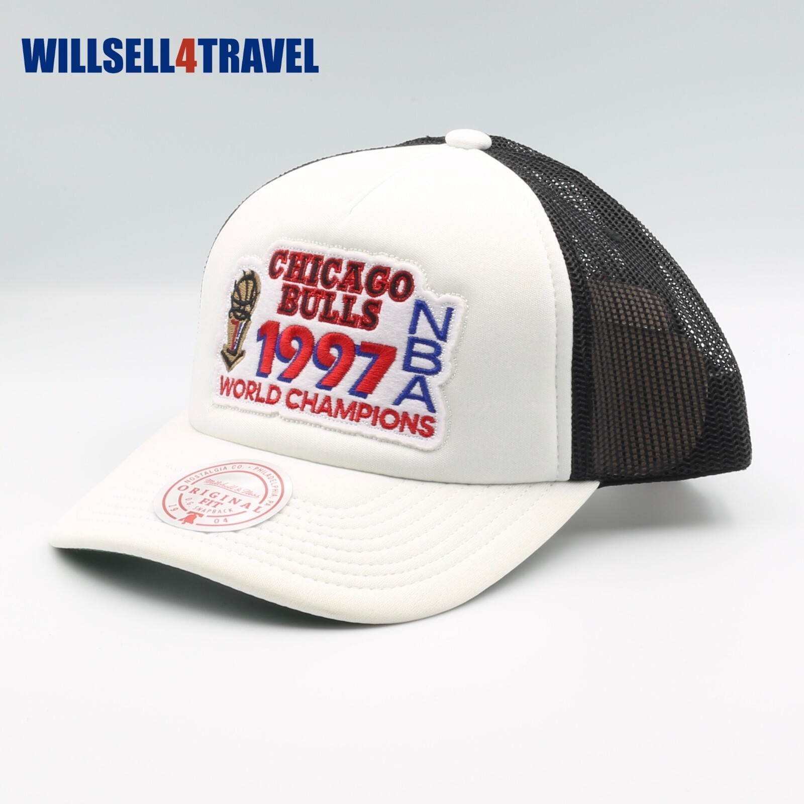 Chicago Bulls Mitchell & Ness 1997 NBA Champions White