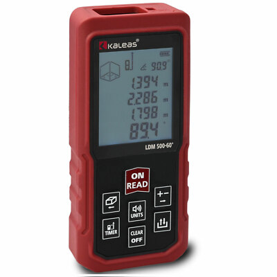 Kaleas LDM 500-60+ Laser Entfernungsmesser Neigungsmesser indoor outdoor bis 60m