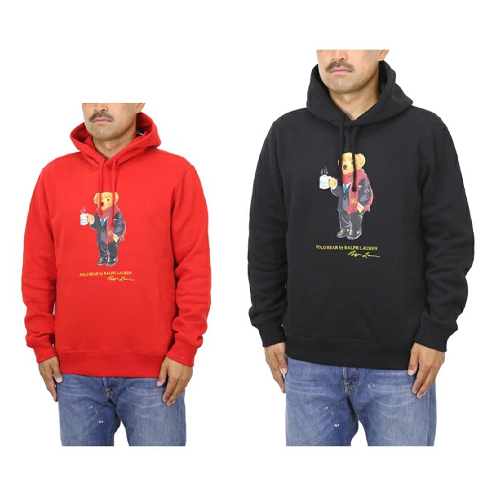 Пуловер Polo Ralph Lauren с капюшоном в стиле опрятного медведя - Polo Bear Hoodie