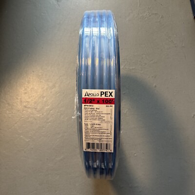 Apollo PEX Pipe Tubing Blue 100 Psi 1/2'' x 100' APPB10012