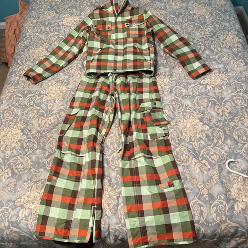 Ski Snow Cargo Plaid Waterproof