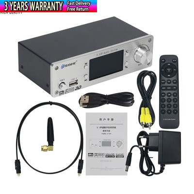RH-699X Silver Audio Decoder HDMI 2.0 Sound Cars Decoder HiFi Wireless Bluetooth