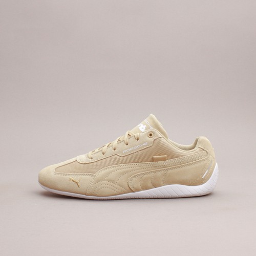 

Puma Porsche Legacy Speedcat Sand Dune Bold Blue White Новые мужские туфли 307211-07, Бежевый