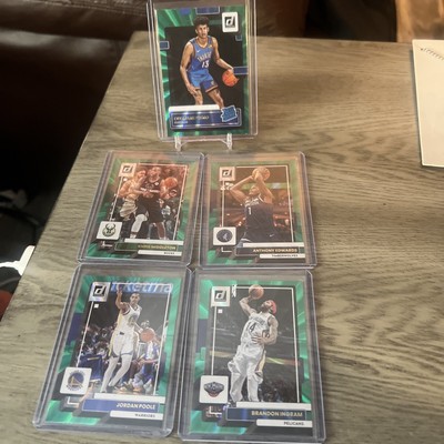 5- 2022-23 Panini Donruss Green Laser Basketball Cards