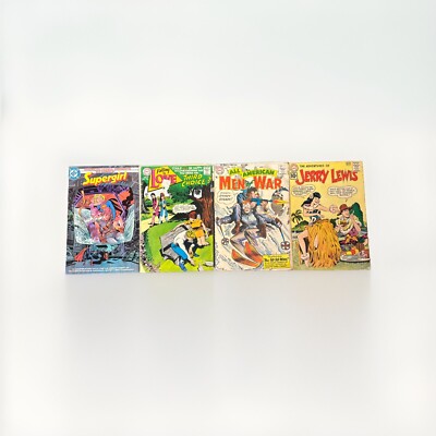DC Comics - Classic Lot Of 4 - Supergirl - Jerry Lewis