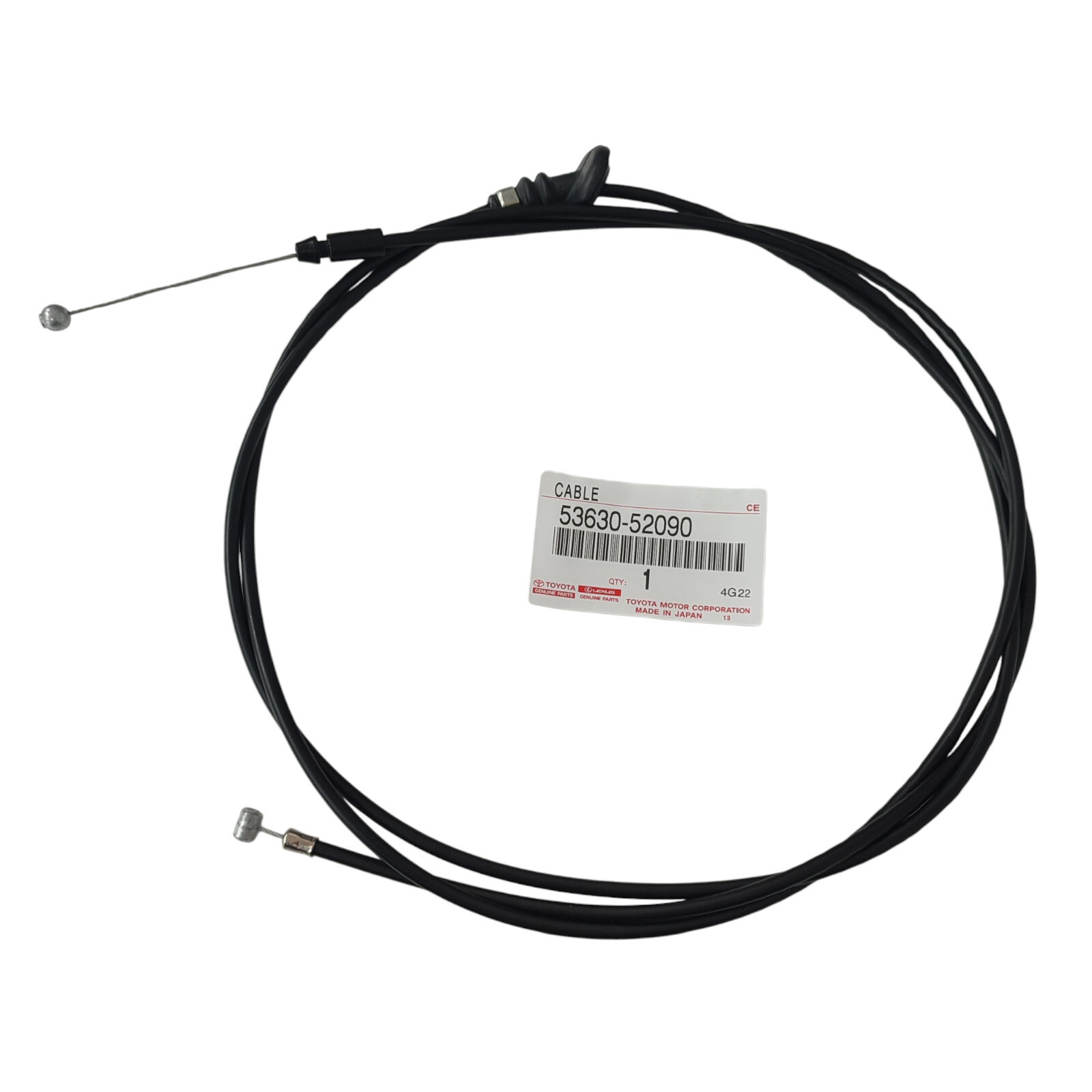 GENUINE TOYOTA BONNET LOCK CABLE ASSY FITS YARIS 53630-52090 | eBay UK