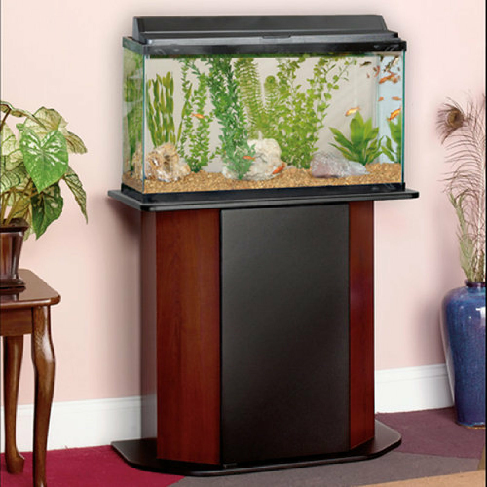 Aqua Culture Deluxe 20 29 Gallon Aquarium Stand Tank Fish Cabinet
