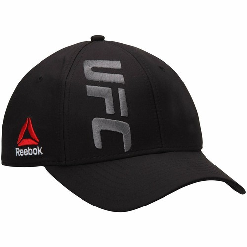 

мужская кепка Reebok x UFC Structured Flex - черная | Серый